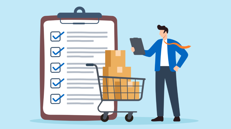 チェックポイントイラスト